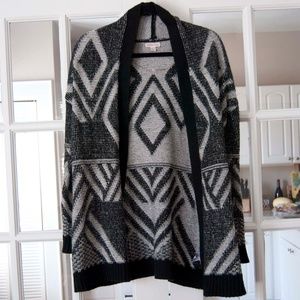Merona Geometric Cardigan Size XS